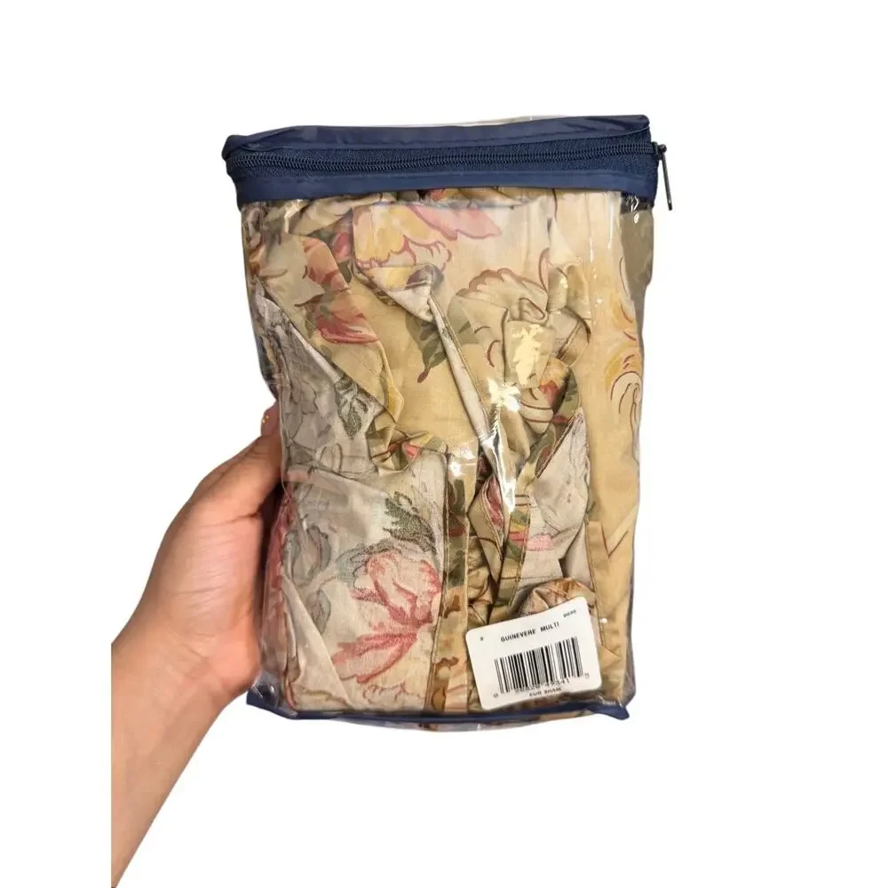 Ralph Lauren One EuropeanSham Guinevere Aragon Medieval Collection Pillow 26x26‎